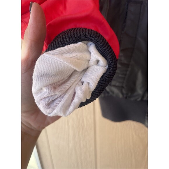 Vintage Chicago Bulls 1992 Kids Chalkline Jacket Wind Breaker Size 14-16 Zip Up - Picture 13 of 16